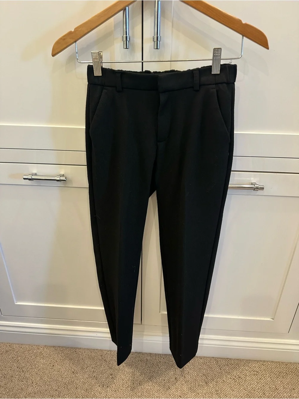 Boys’ Suit - Zara - Black Blazer and Pants - Size 11/12 EUC